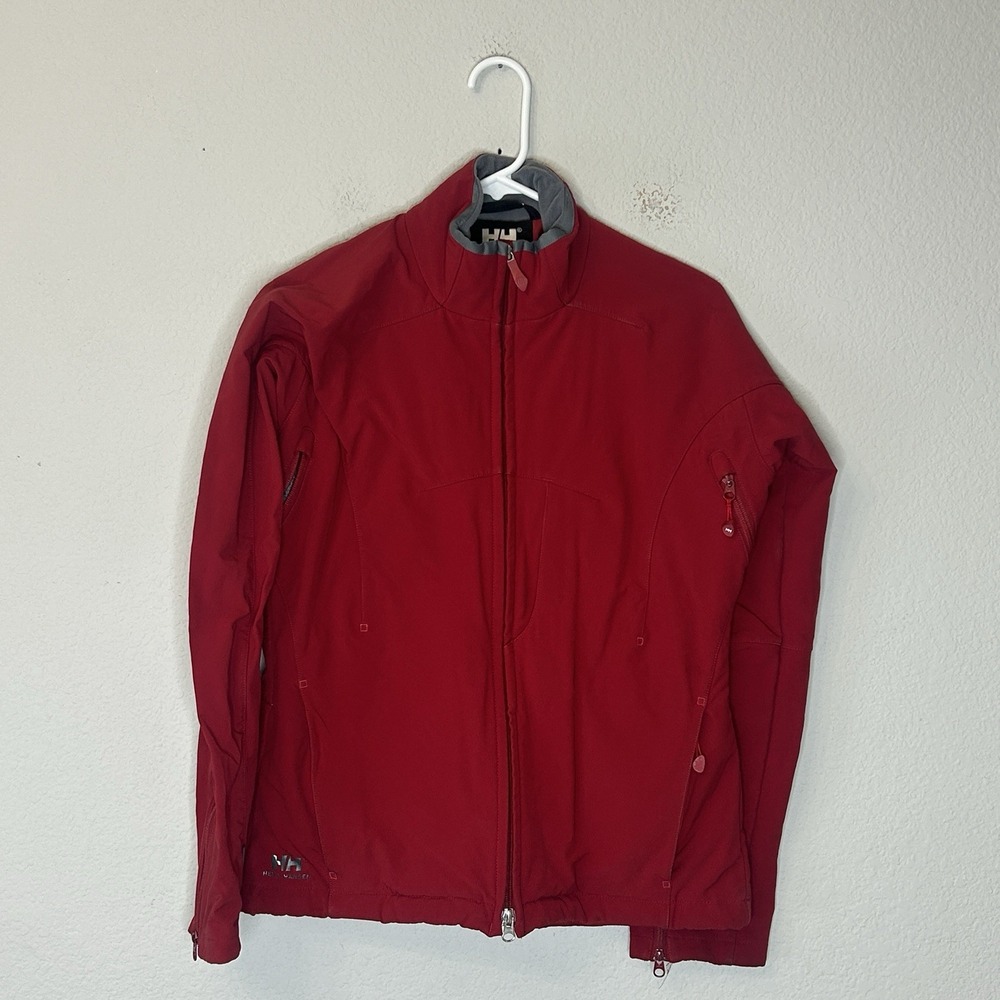 Helly Hansen Perfect Balance Interface BW Women's M Ski Jacket Red Softshell